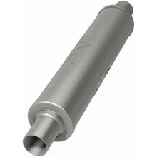 Load image into Gallery viewer, MagnaFlow Exhaust Products 10424 Straight-Through Performance Muffler; 2in. Center/Center; 4x18x4 Body