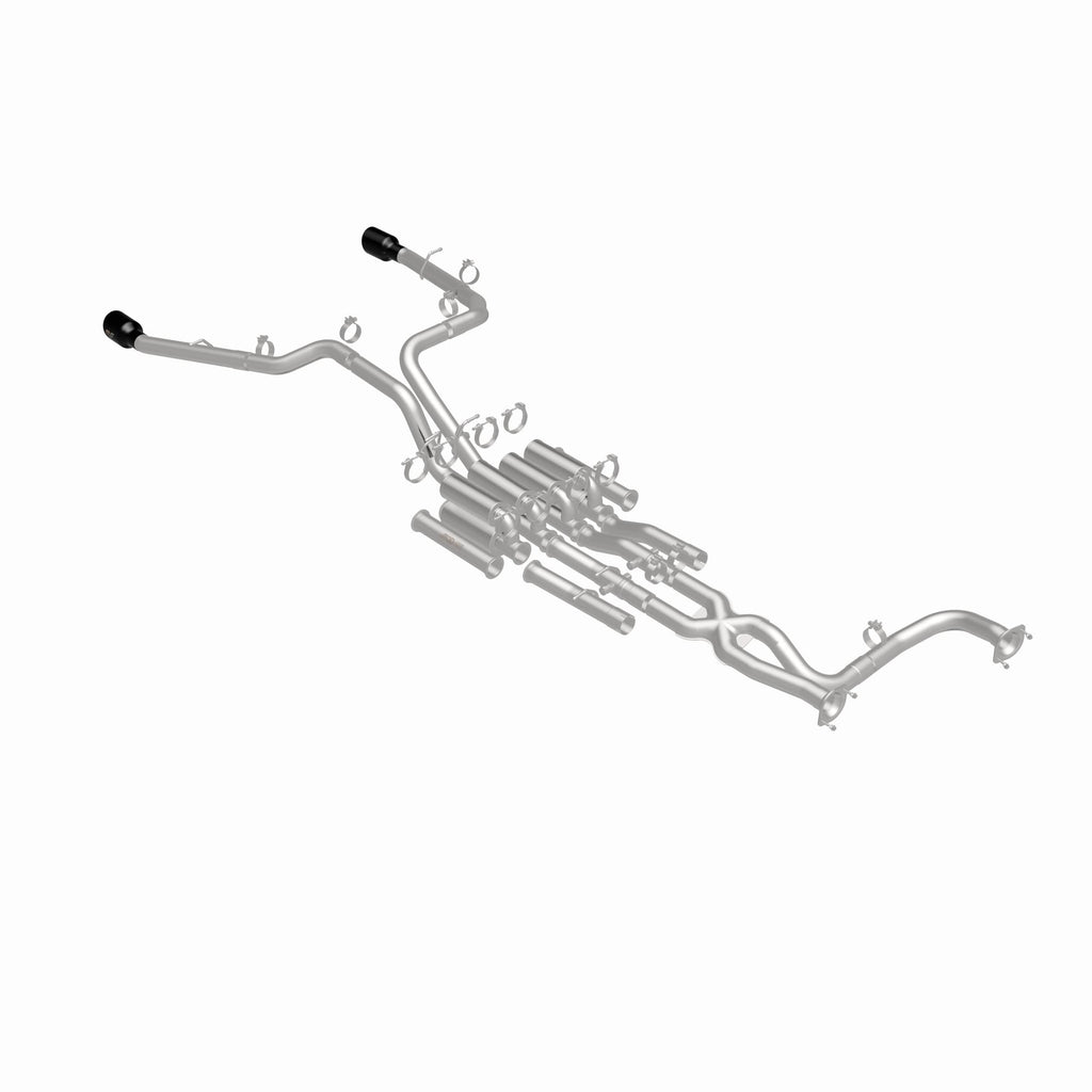 MagnaFlow Exhaust Products 19691 xMOD Series Black Chrome Tips Cat-Back System for Select Ram