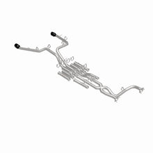 Load image into Gallery viewer, MagnaFlow Exhaust Products 19691 xMOD Series Black Chrome Tips Cat-Back System for Select Ram