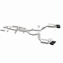 Load image into Gallery viewer, MagnaFlow Exhaust Products 19646 xMOD Series Black Chrome Tips Cat-Back System for Select Ford Mustang