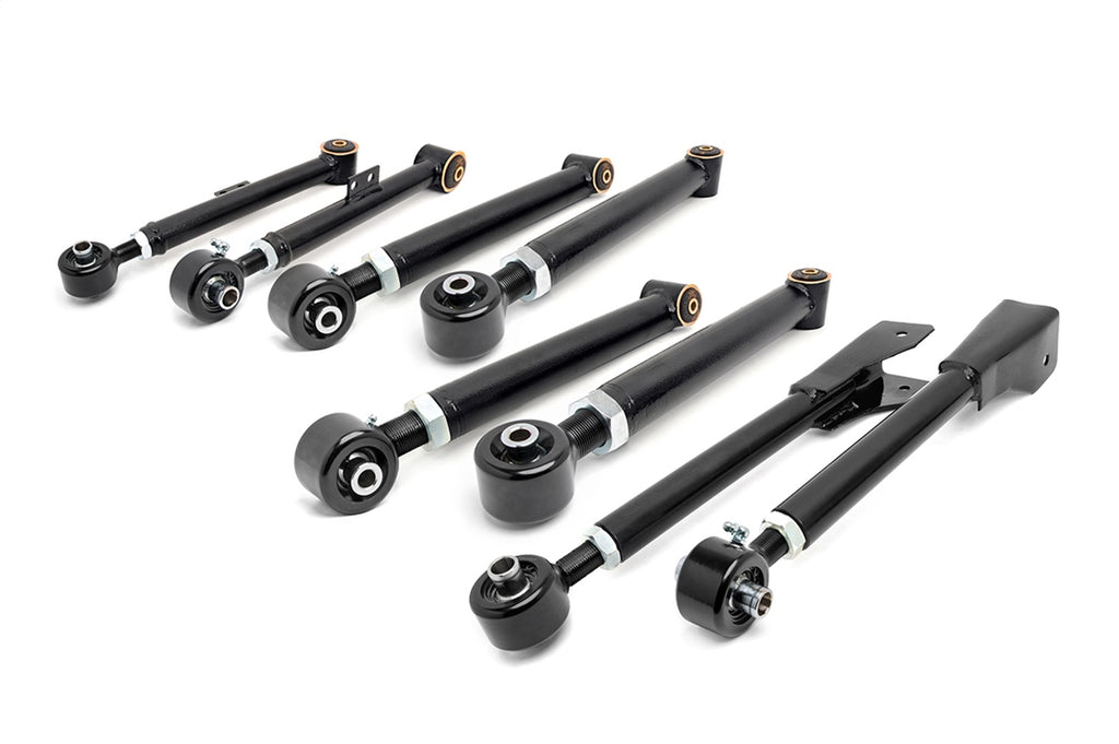 Rough Country 11470 X-Flex Control Arm Set for Select Jeep TJ, Jeep Wrangler