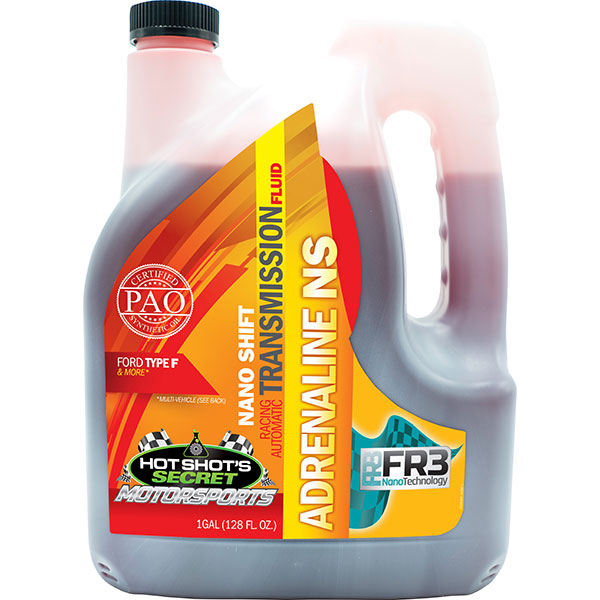 Hot Shots Secret ADRENALINE NANO SHIFT (NS) TRANSMISSION FLUID - 1 GALLON RTYPEF01G
