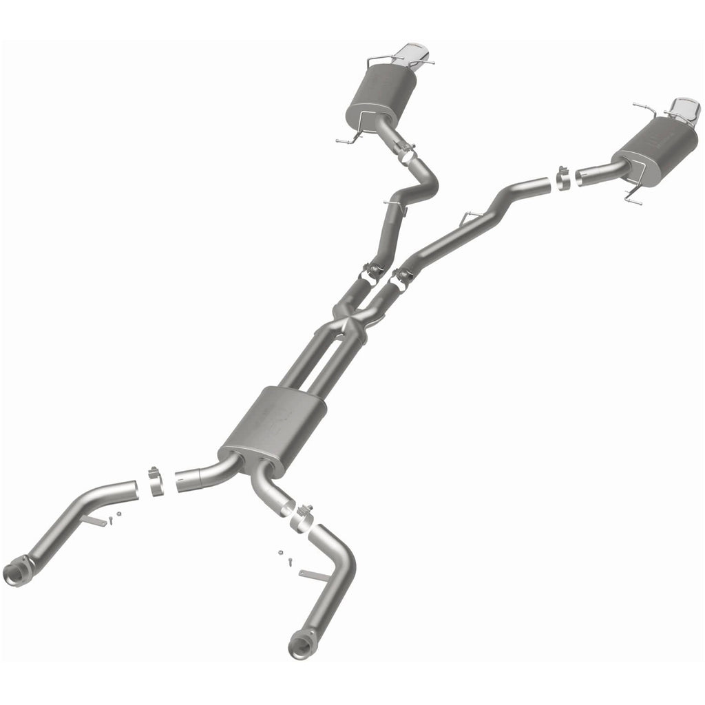 MagnaFlow Exhaust Products 16560 Touring Series Polished Cat-Back System for Select BMW 645Ci, BMW 650i