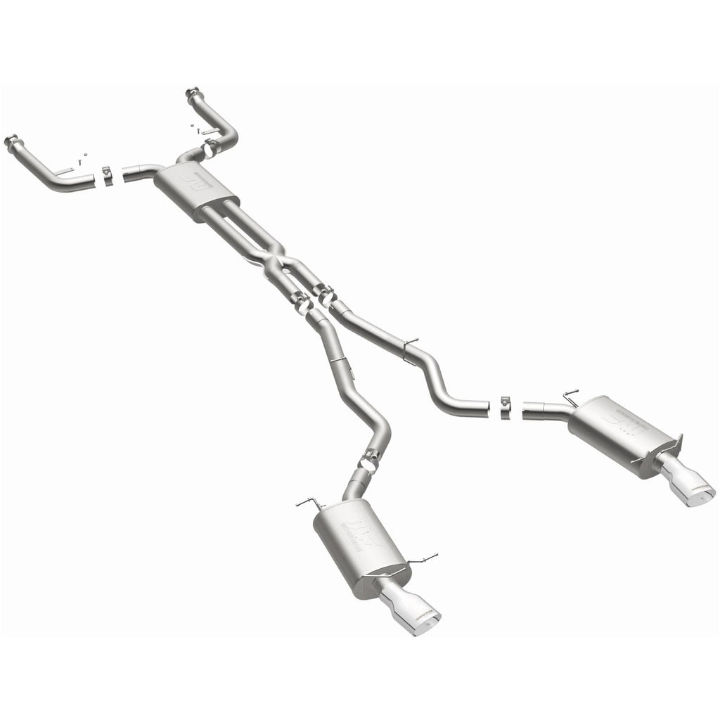 MagnaFlow Exhaust Products 16560 Touring Series Polished Cat-Back System for Select BMW 645Ci, BMW 650i