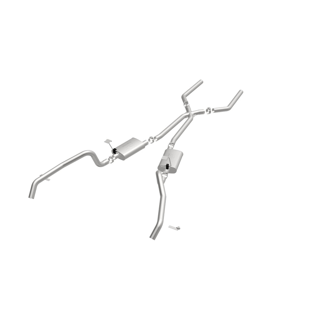 MagnaFlow Exhaust Products 15896 Street Series System for Select Buick Apollo, Chevrolet Camaro, Chevrolet Chevy II, Chevrolet Nova, Oldsmobile Omega, Pontiac Firebird, Pontiac Ventura