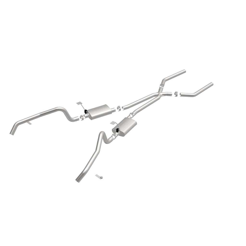 MagnaFlow Exhaust Products 15896 Street Series System for Select Buick Apollo, Chevrolet Camaro, Chevrolet Chevy II, Chevrolet Nova, Oldsmobile Omega, Pontiac Firebird, Pontiac Ventura