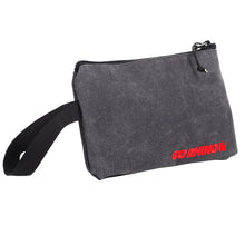 Load image into Gallery viewer, Xventure-Gear-Zipped-Pouch---Large-(12In.-Wide-Pocket--6.5In.-Hand-Strap)-Canvas---Black
