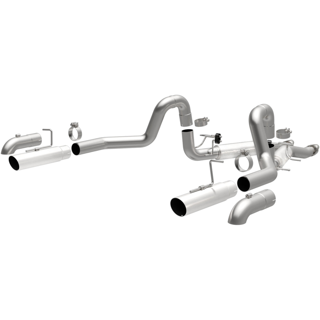 MagnaFlow Exhaust Products 16996 Competition Series Stainless 3 in Cat-Back for Select Ford Mustang