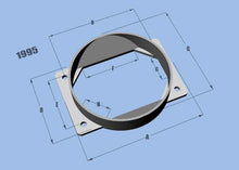 Load image into Gallery viewer, Maf-Sensor-Adapter-Plate-For-Mitsubishi-Applications-Use-W-4.5In-Inlet-I.D.-Filters-Only