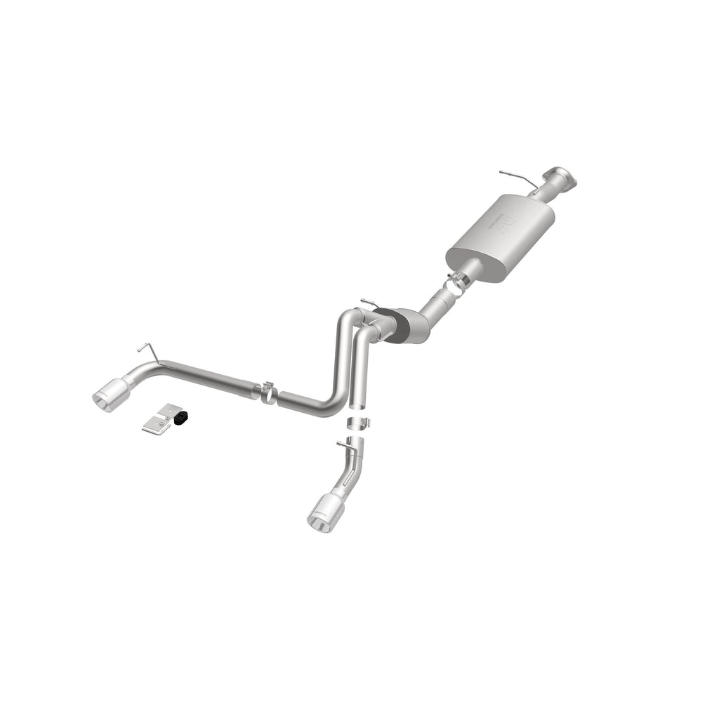MagnaFlow Exhaust Products 16772 Street Series Polished Cat-Back System for Select Hummer H2