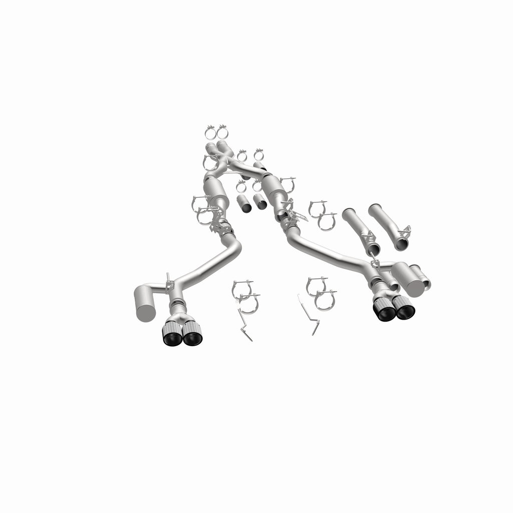 MagnaFlow Exhaust Products 19536 xMOD Series Carbon Fiber Tips Cat-Back System for Select Dodge Challenger