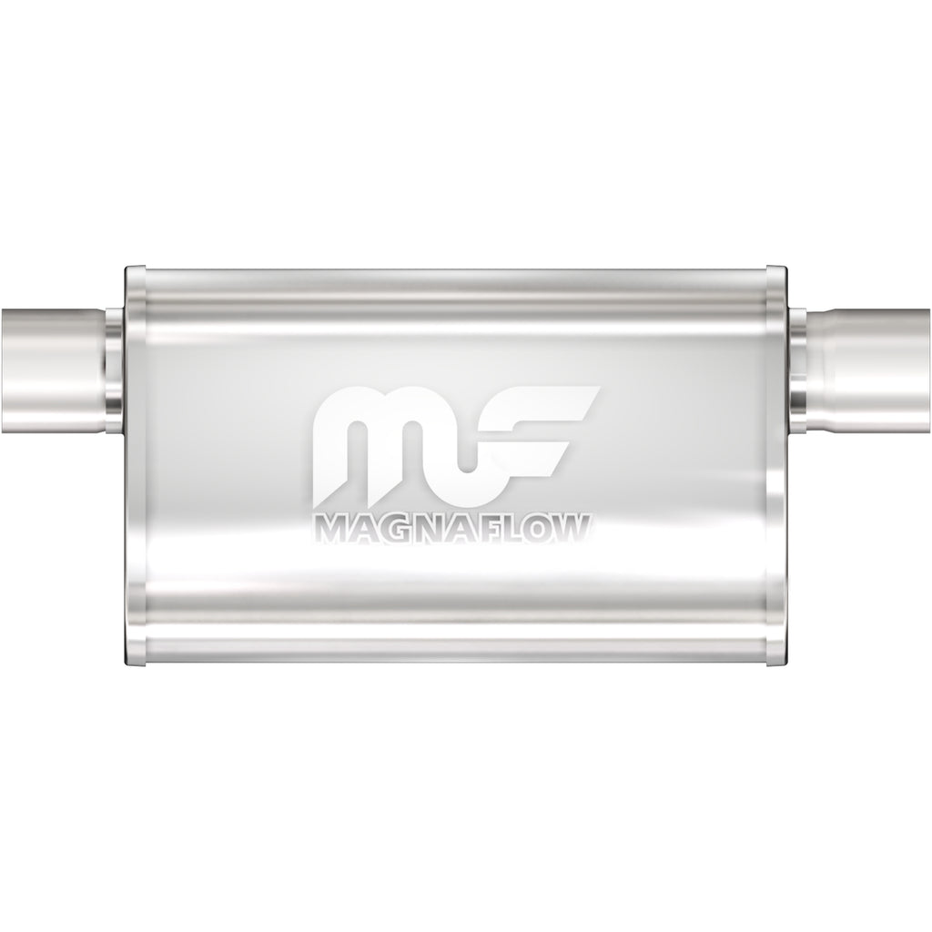 MagnaFlow Exhaust Products 14211 Straight-Through Performance Muffler; 2.5in. Offset Same Side; 5x14x8 Body