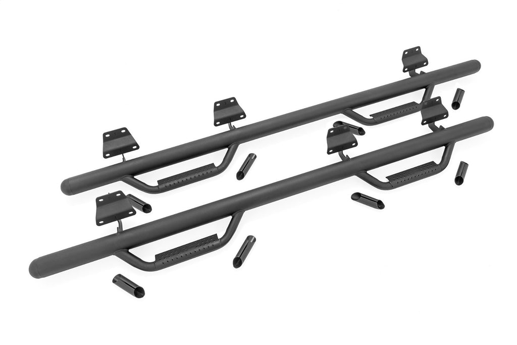 Rough Country RCF1596CCB Nerf Steps for Select Ford F-150, Ford F-150 Lightning, Ford F-250 Super Duty, Ford F-350 Super Duty, Ford Ranger