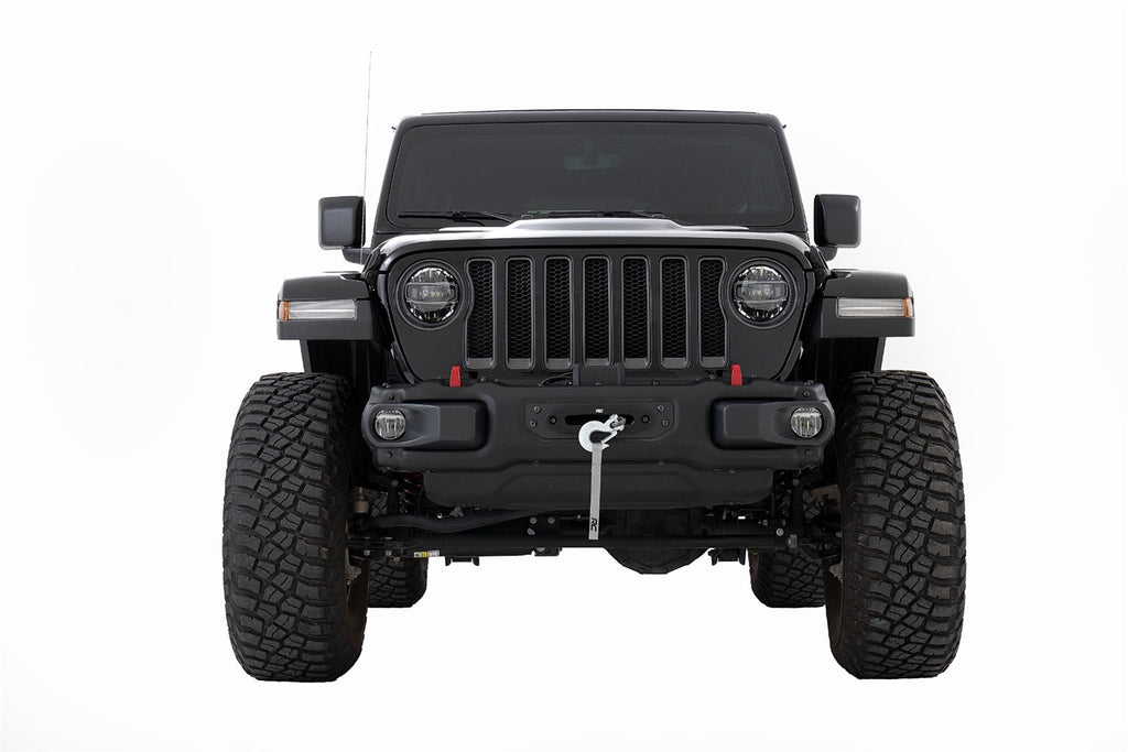 Rough Country 10652 Hidden Winch Mounting Plate for Select Jeep Wrangler