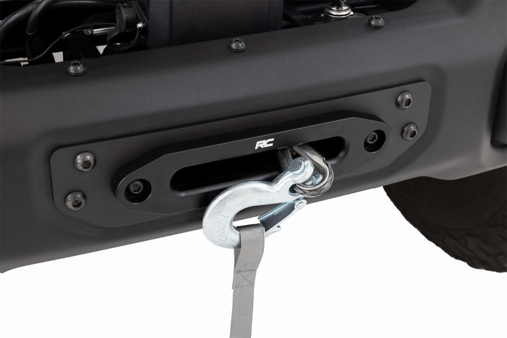 Rough Country 10652 Hidden Winch Mounting Plate for Select Jeep Wrangler