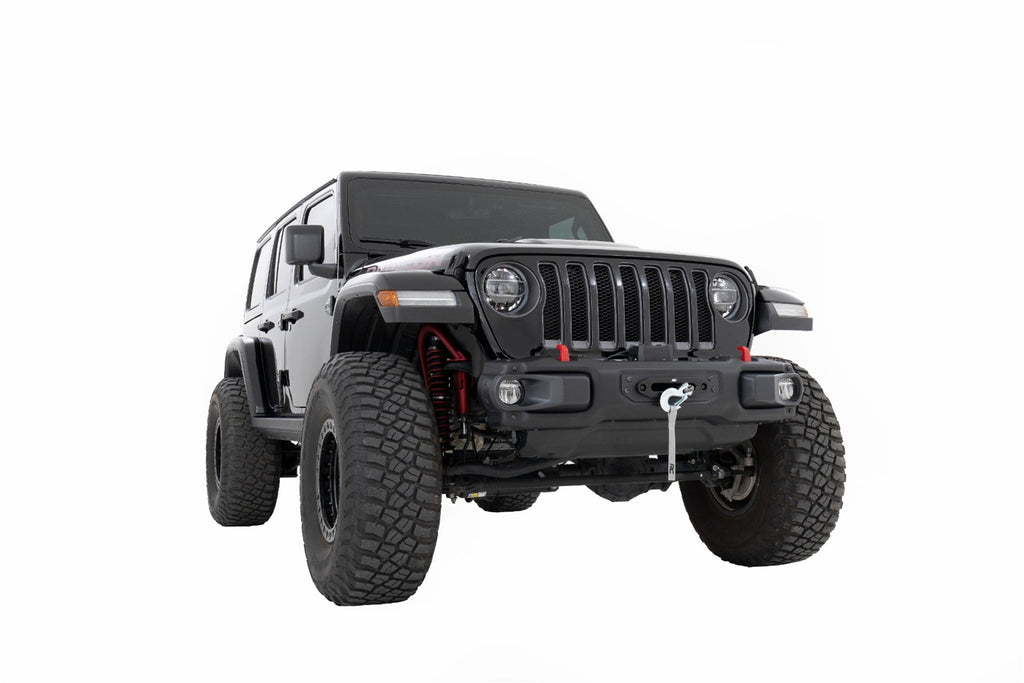 Rough Country 10652 Hidden Winch Mounting Plate for Select Jeep Wrangler