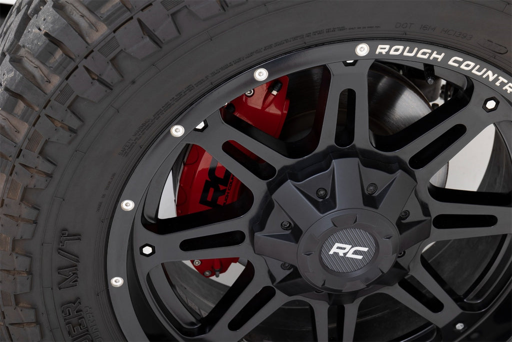Rough Country 711402 Brake Caliper Covers for Select Jeep Wrangler