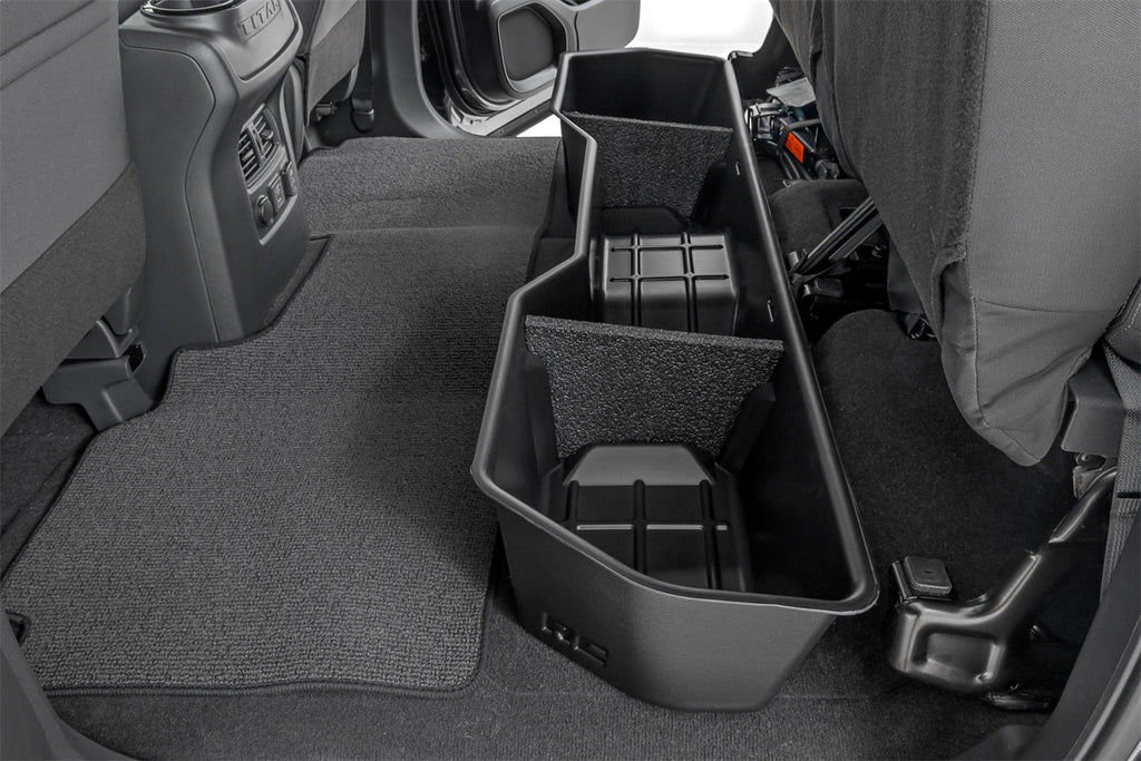 Rough Country RC09705 Under Seat Storage Compartment for Select Nissan TITAN