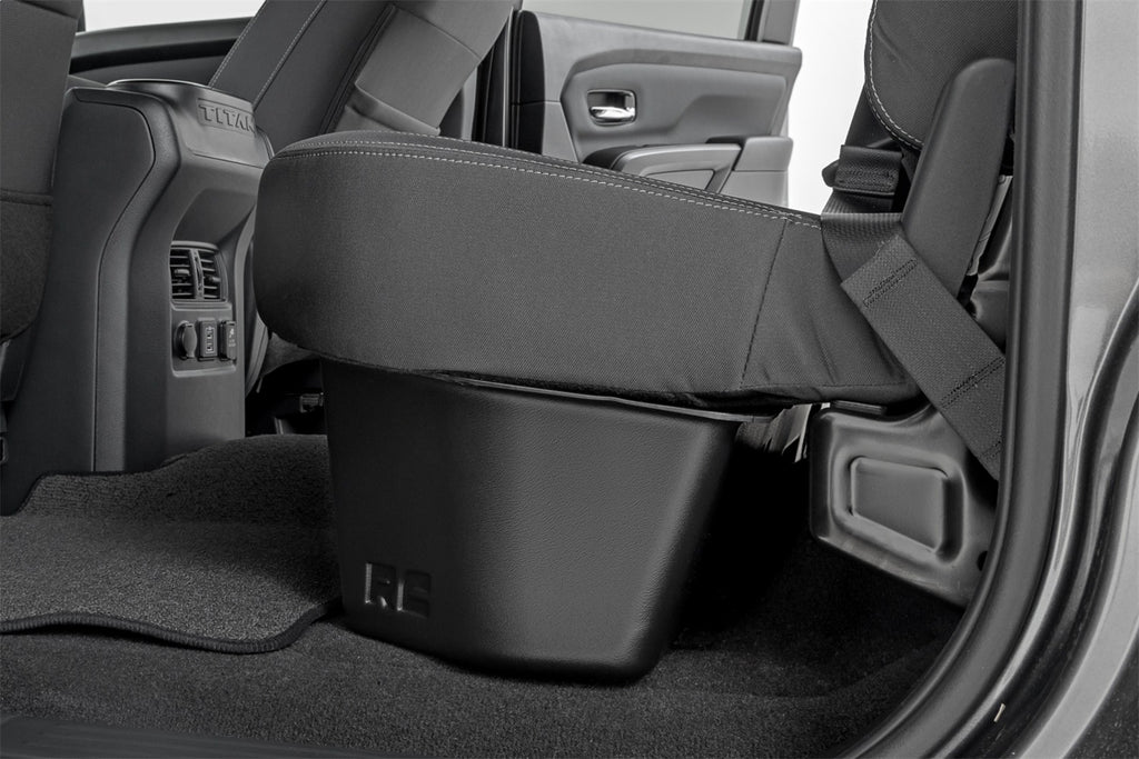 Rough Country RC09705 Under Seat Storage Compartment for Select Nissan TITAN