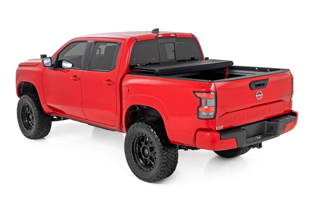 Rough Country 47520551B Hard Low Profile Bed Cover for Select Nissan Frontier