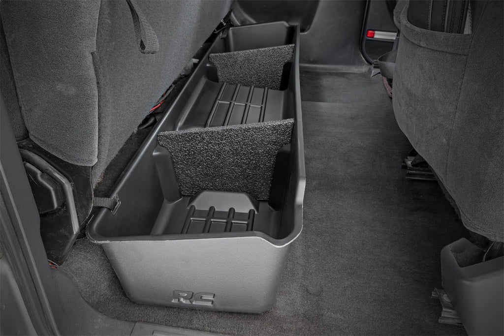 Rough Country RC09021 Under Seat Storage Compartment for Select GMC Sierra 1500, GMC Sierra Classic, GMC Sierra 2500, GMC Sierra