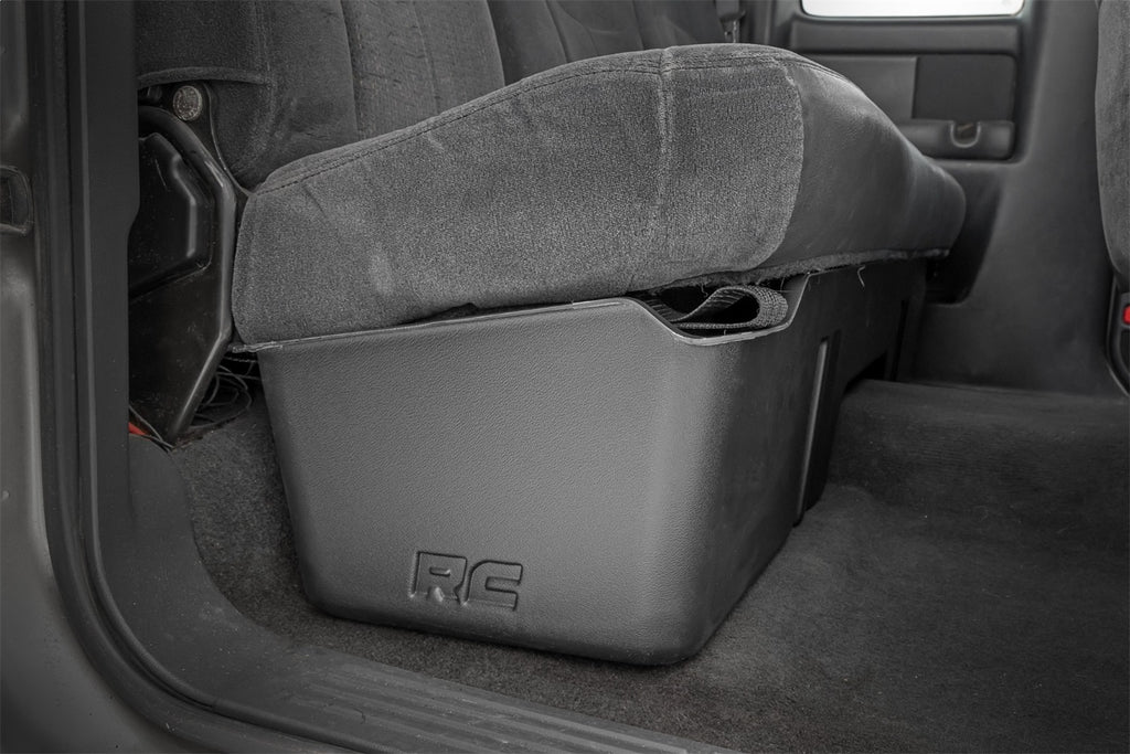 Rough Country RC09021 Under Seat Storage Compartment for Select GMC Sierra 1500, GMC Sierra Classic, GMC Sierra 2500, GMC Sierra