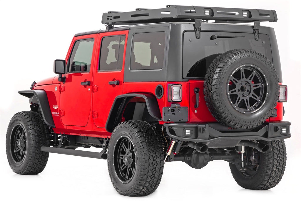 Rough Country PSR610330 Power Running Boards for Select Jeep Wrangler