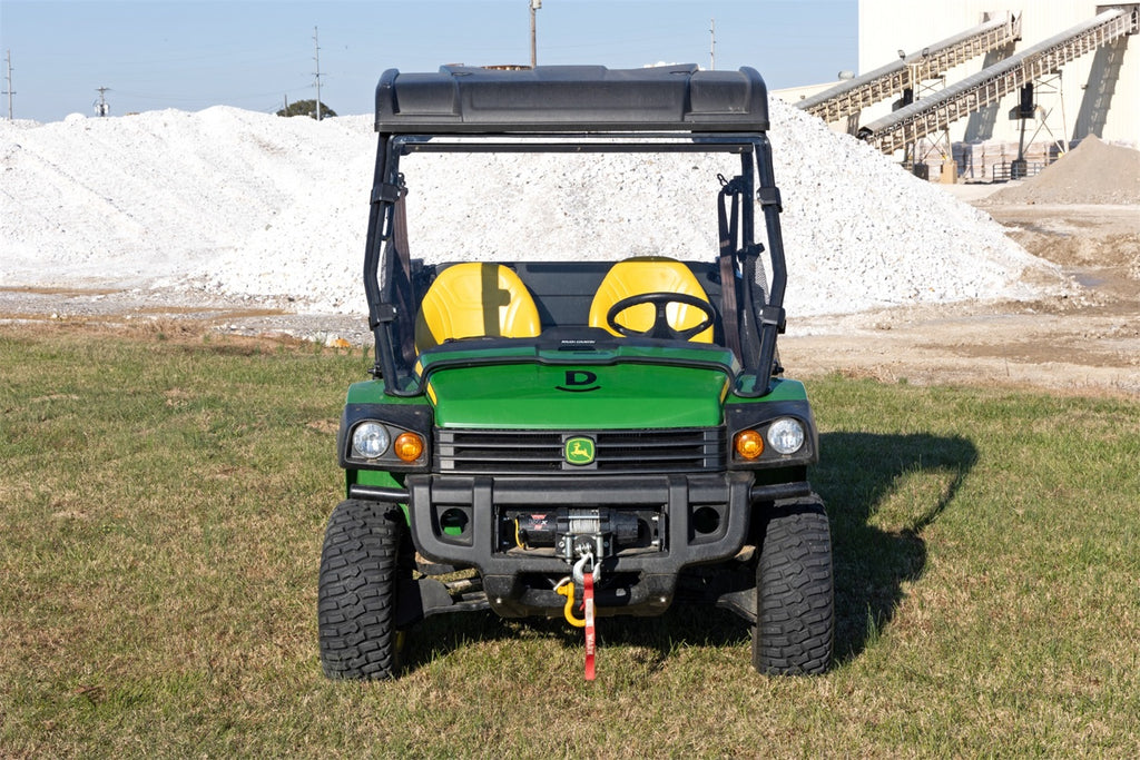Rough Country 98122270 Windshield for Select John Deere Gator XUV 550, John Deere Gator XUV 550 S4, John Deere Gator XUV 560, John Deere Gator XUV 560 S4, John Deere Gator XUV 560E, John Deere Gator XUV 560E S4, John Deere Gator XUV 590E, John Deere