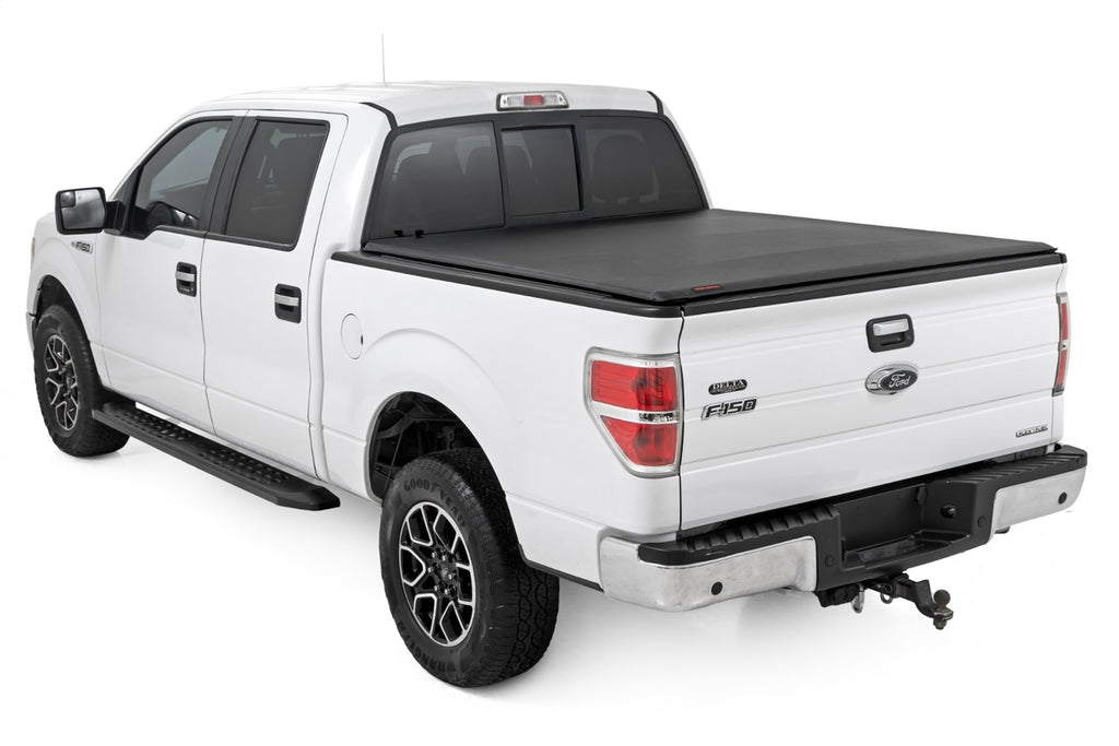 Rough Country 42509550 Soft Roll-Up Bed Cover for Select Ford F-150