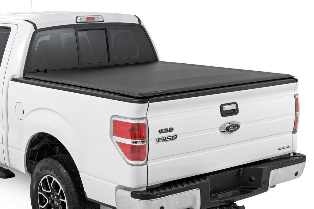 Rough Country 42509550 Soft Roll-Up Bed Cover for Select Ford F-150