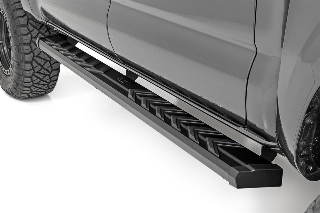 Rough Country 41009 Running Boards for Select Polaris Ranger 1000, Toyota Tacoma
