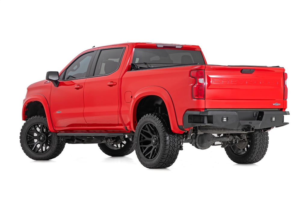 Rough Country 14009 OV2 Side Steps for Select Chevrolet Silverado 1500, Chevrolet Silverado LTD, Chevrolet Silverado HD, GMC Sierra 1500, GMC Sierra Limited, GMC Sierra HD