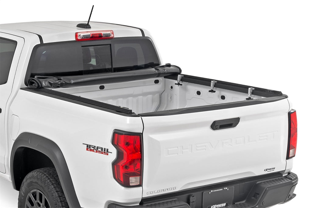 Rough Country 42120500 Soft Roll-Up Bed Cover for Select Chevrolet Colorado, GMC Canyon