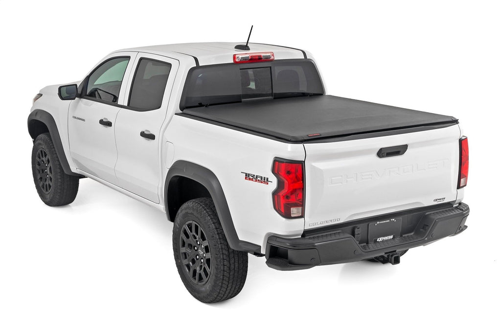 Rough Country 42120500 Soft Roll-Up Bed Cover for Select Chevrolet Colorado, GMC Canyon