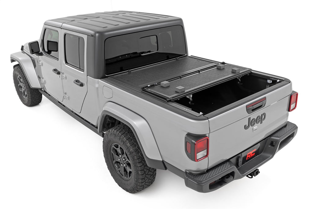 Rough Country 47620500B Hard Low Profile Bed Cover for Select Jeep Gladiator