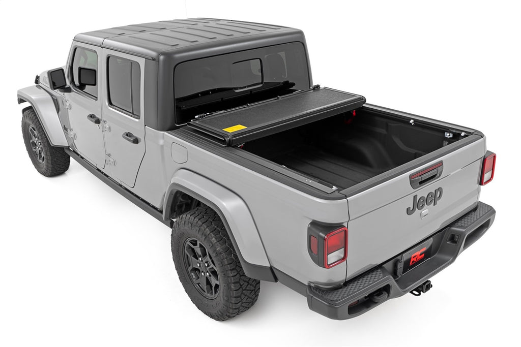 Rough Country 47620500B Hard Low Profile Bed Cover for Select Jeep Gladiator