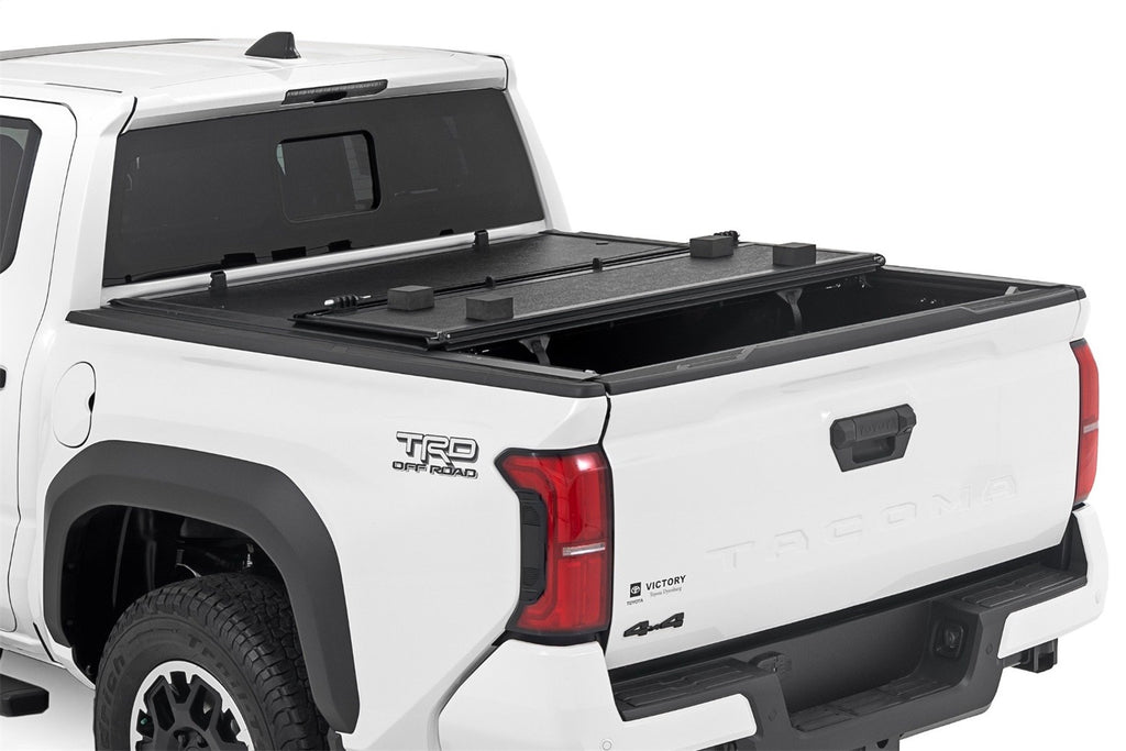 Rough Country 47415551B Hard Low Profile Bed Cover for Select Toyota Tacoma