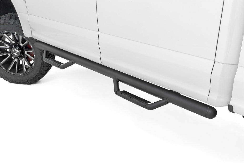 Rough Country RCF1596CCB Nerf Steps for Select Ford F-150, Ford F-150 Lightning, Ford F-250 Super Duty, Ford F-350 Super Duty, Ford Ranger
