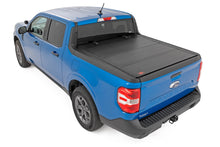 Load image into Gallery viewer, Rough Country 49254500 Hard Tri-Fold Tonneau Bed Cover for Select Ford Maverick