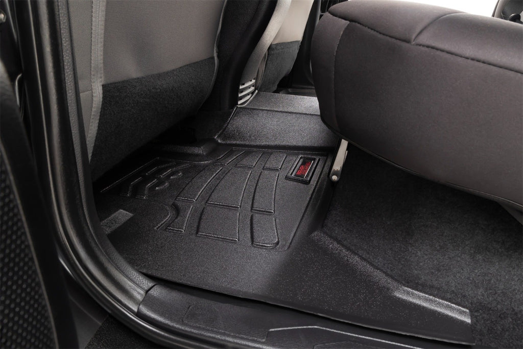 Rough Country SM71216 Sure-Fit Floor Mats for Select Toyota Tacoma