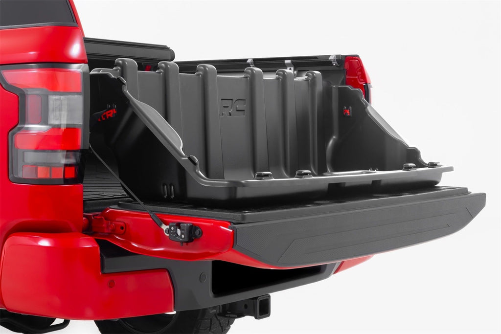 Rough Country 10203 Truck Bed Cargo Storage Box for Select Chevrolet Colorado, Ford Ranger, GMC Canyon, Nissan Frontier, Toyota Tacoma