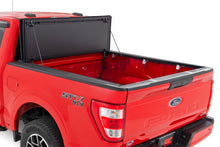 Load image into Gallery viewer, Rough Country 49220550 Hard Tri-Fold Tonneau Bed Cover for Select Ford F-150