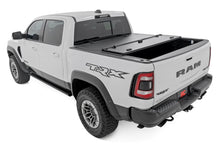 Load image into Gallery viewer, Rough Country 49514551 Hard Tri-Fold Tonneau Bed Cover for Select Toyota Tundra