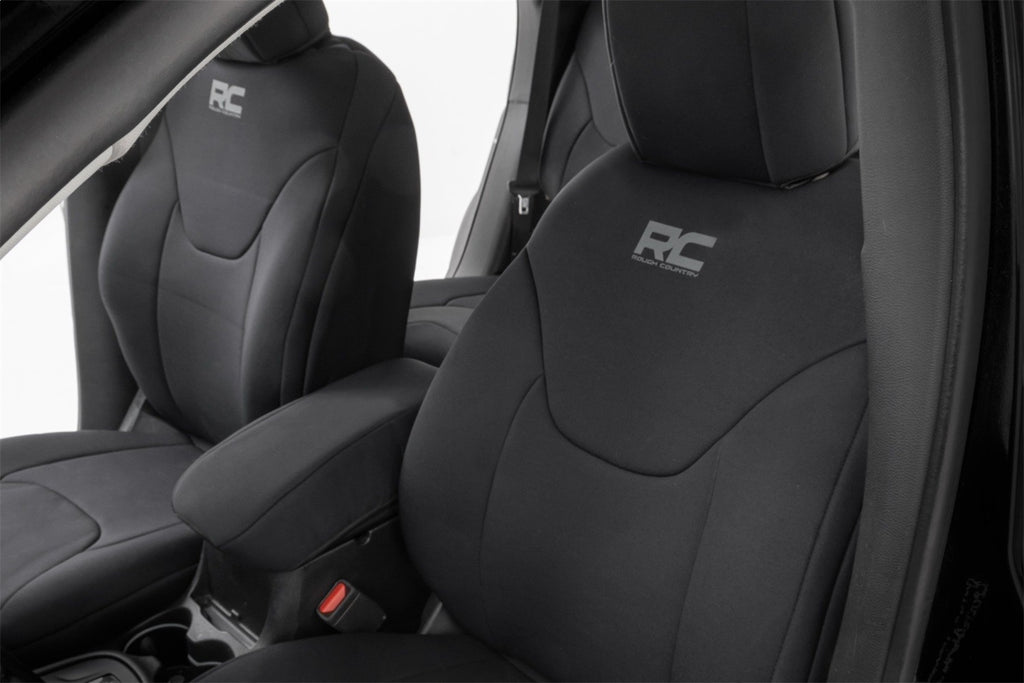 Rough Country 91048 Seat Cover Set for Select Jeep Cherokee