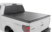 Load image into Gallery viewer, Rough Country 49214650 Hard Tri-Fold Tonneau Bed Cover for Select Ford F-150