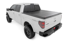 Load image into Gallery viewer, Rough Country 49214650 Hard Tri-Fold Tonneau Bed Cover for Select Ford F-150