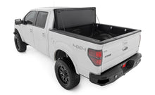 Load image into Gallery viewer, Rough Country 49214550 Hard Tri-Fold Tonneau Bed Cover for Select Ford F-150