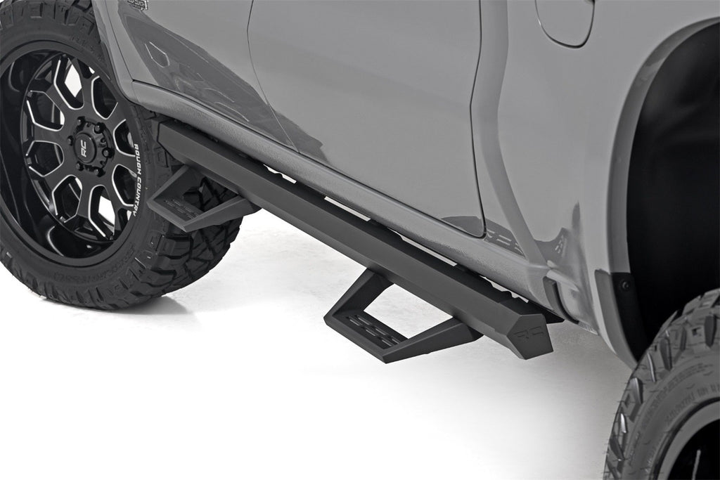 Rough Country 11019 SR2 Side Steps for Select Chevrolet Silverado 1500, Chevrolet Silverado HD, GMC Sierra 1500, GMC Sierra HD