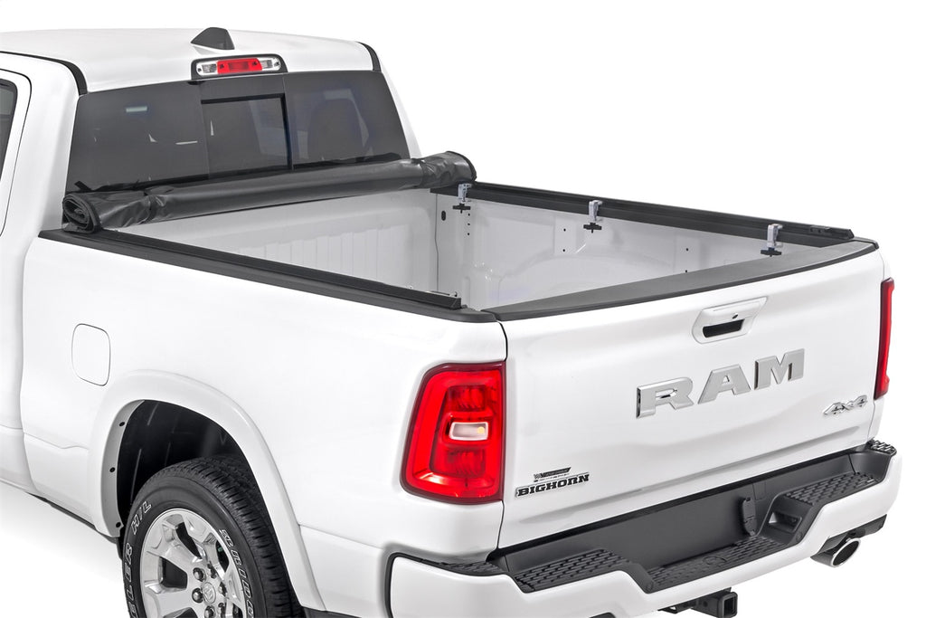 Rough Country 42309650 Soft Roll-Up Bed Cover for Select Ram
