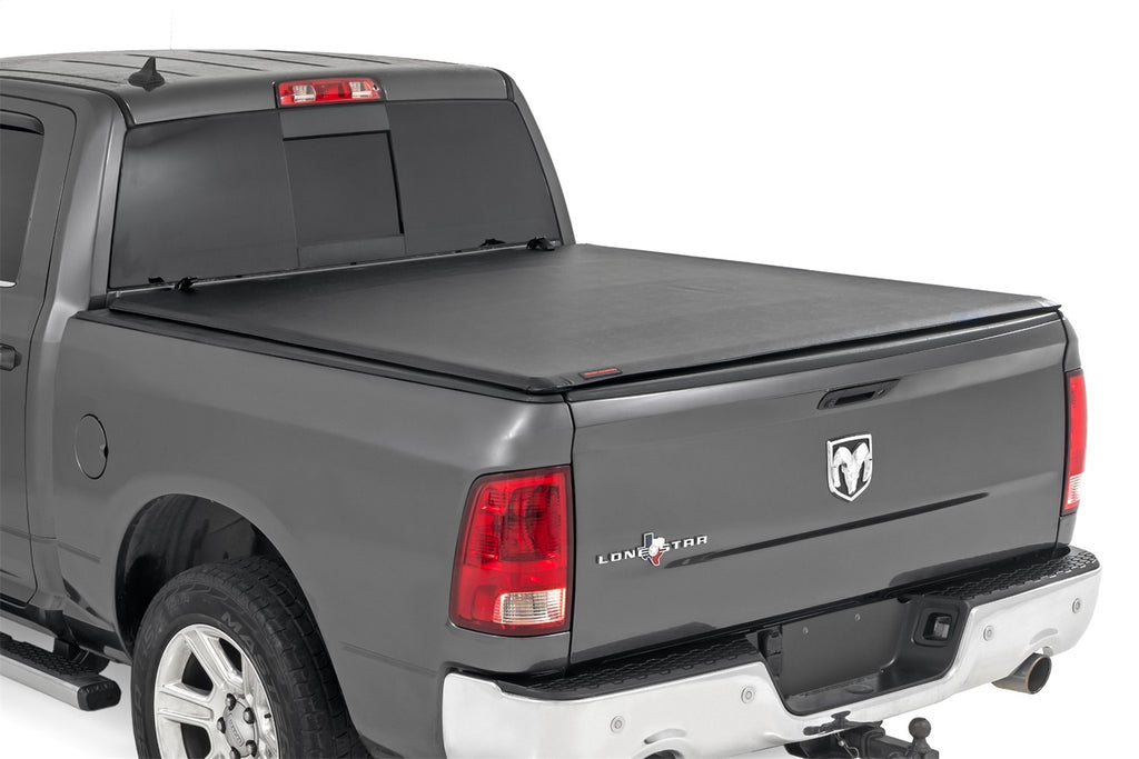 Rough Country 42309550 Soft Roll-Up Bed Cover for Select Dodge Ram 1500, Ram 1500, Ram Classic